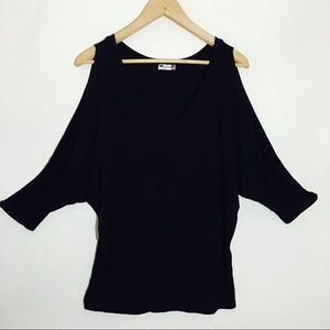 KUT From The Kloth Cold Shoulder Top